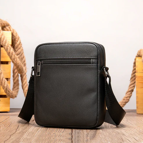 Genuine Leather Men's Shoulder Bags